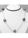 Collier Mia 5 perles de tahiti Moea Perles - 1