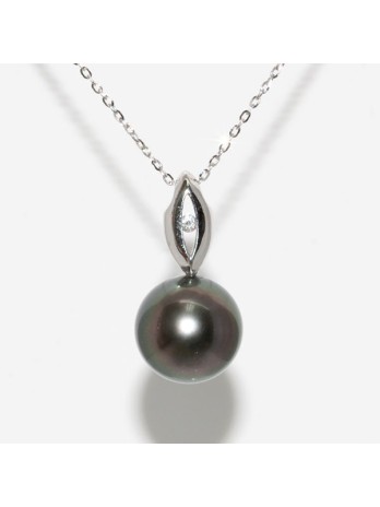 Pendentif en or Vahiti perle de Tahiti Moea Perles - 1