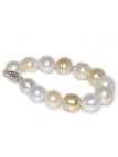Bracelet Areiti perles mers du sud australie 11/14mm AAA or 14 carats