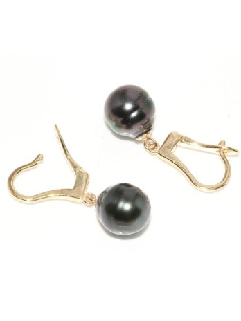 Boucles d'oreilles Tornea Moea Perles - 1