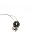 Pendentif Nunui en or 18 carats et perles de tahiti 10-11mm AAA