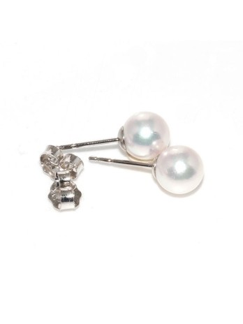 Boucles d'oreilles Avera perles Akoya AAA Moea Perles - 2