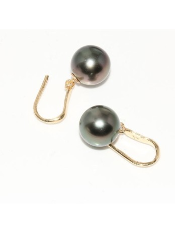 Boucles d'oreilles Elemoe Moea Perles - 2