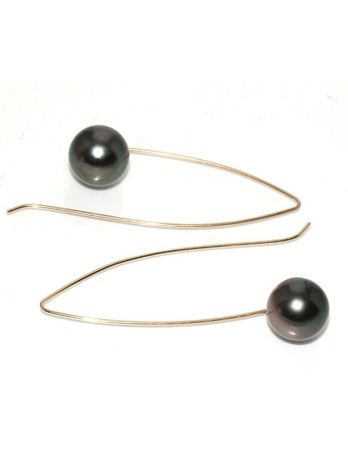 Boucles d'oreilles Emerina Moea Perles - 2