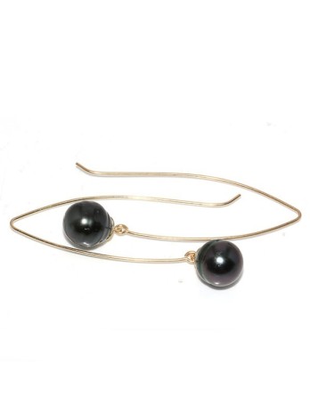 Boucles d'oreilles Emiri Moea Perles - 2