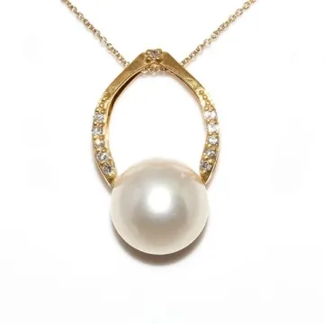 Pendentif en or Poe Moea Perles - 1