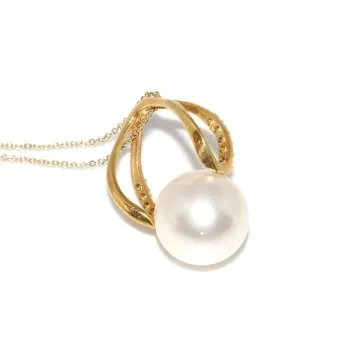 Pendentif en or Poe Moea Perles - 2