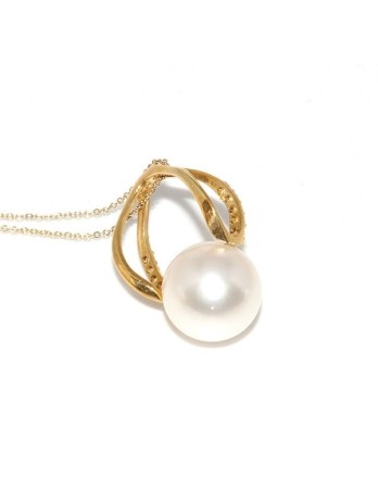 Pendentif en or Poe Moea Perles - 2