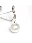 Pendentif en or 18 carats Tao perle d'australie 12,5mm AAA