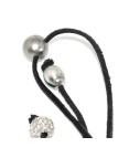 Collier cuir noir 13mm