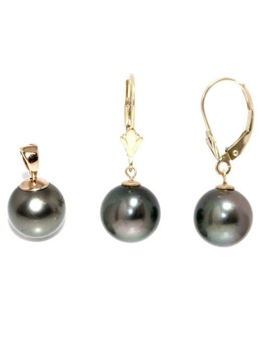 Parure or Hera perles de tahiti Moea Perles - 1