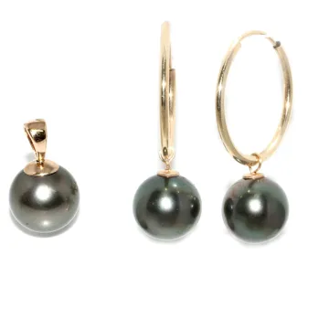 Parure or Hinano perles de tahiti Moea Perles - 1