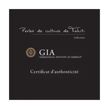 Collier cuir noir 3 perles Ario Moea Perles - 2