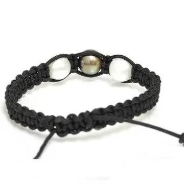 Bracelet Honu shamballa 3 perles Moea Perles - 2