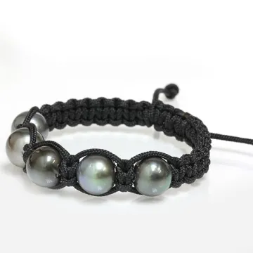 Bracelet Ina shamballa 5 perles Moea Perles - 2