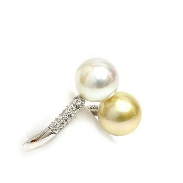 Bague duo Moo Moea Perles - 1