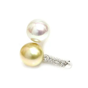 Bague duo Moo Moea Perles - 2