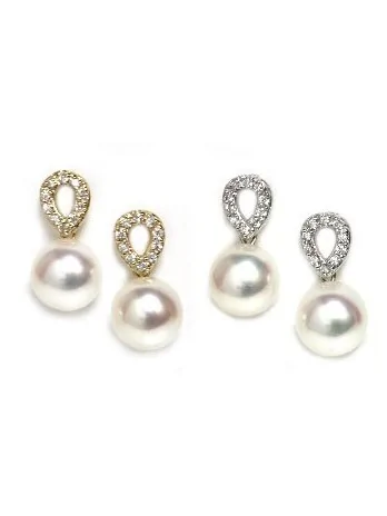 Boucles d'oreilles Revea perle Akoya Moea Perles - 1