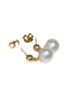 Boucles d'oreilles Hoeai or blanc ou jaune perles Akoya rondes 6-9mm AAA
