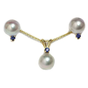 Parure or Mana perles Akoya Moea Perles - 1