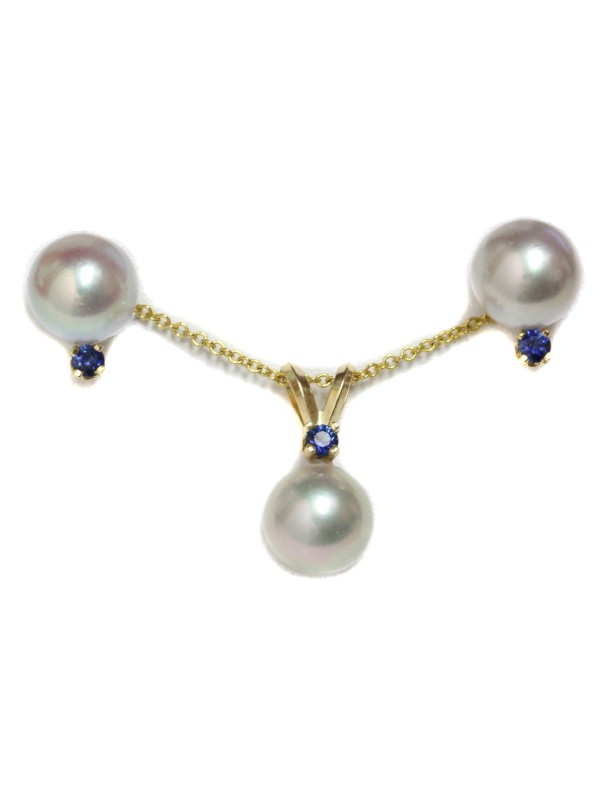 Parure or Mana perles Akoya Moea Perles - 1