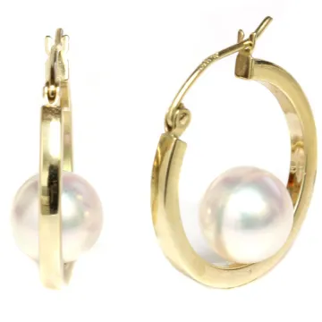 Boucles d'oreilles Akoya Ho Moea Perles - 1