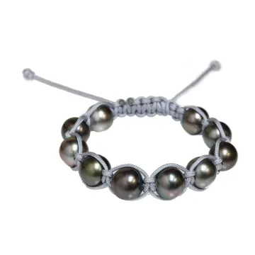 Bracelet Ina shamballa 9 perles Moea Perles - 1