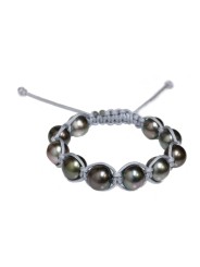 Bracelet Ina shamballa 9 perles Moea Perles - 1