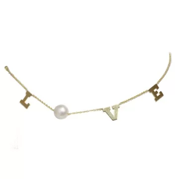 Collier or Moo Love Akoya Moea Perles - 2
