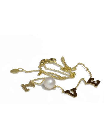 Collier or Moo Love Akoya Moea Perles - 1