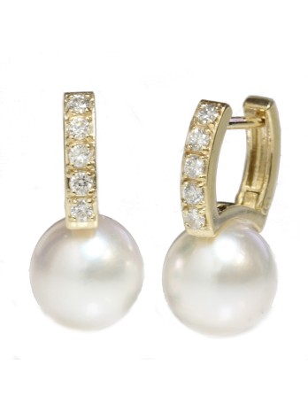 Boucles d'oreilles Reve perle Akoya Moea Perles - 1