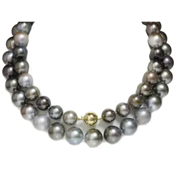 Collier opéra Hakua 12-15mm Moea Perles - 1