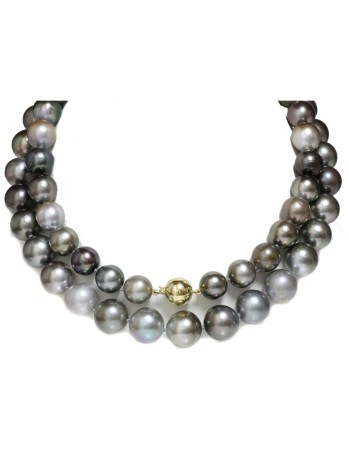 Collier opéra Hakua 12-15mm Moea Perles - 1