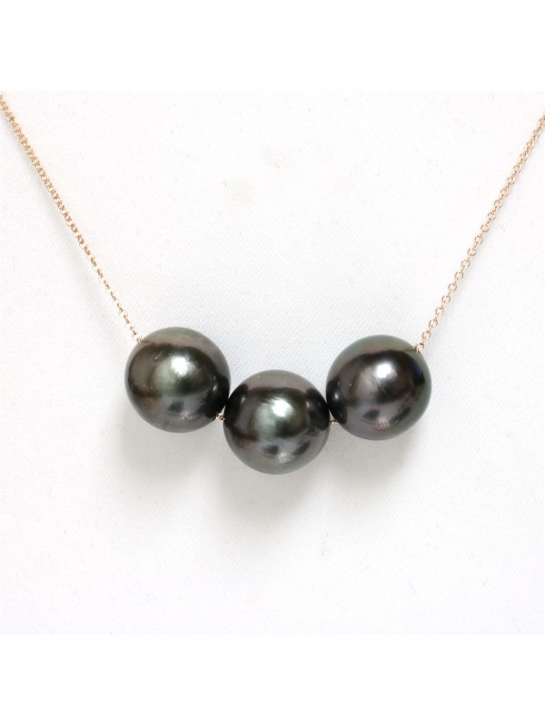 Collier Mia 3 perles de tahiti Moea Perles - 3