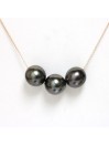 Collier Mia 3 perles de tahiti Moea Perles - 3