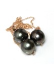 Collier Mia 3 perles de tahiti Moea Perles - 5