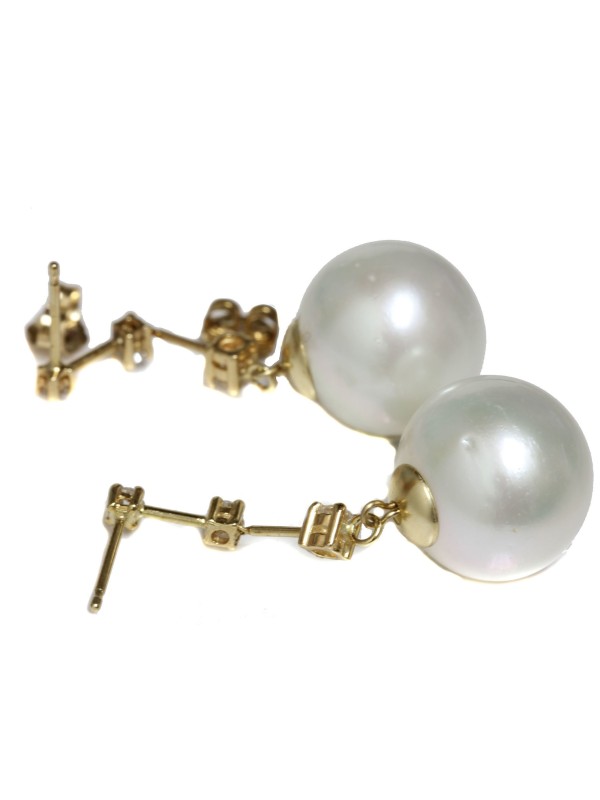 Boucles d'oreilles Fenu perles d'Australie Moea Perles - 2