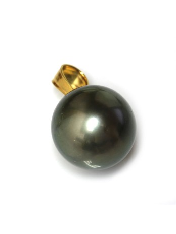 Pendentif en or Tiare perle de Tahiti Moea Perles - 2