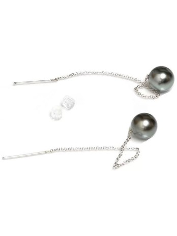 Boucles d'oreilles Myllea Moea Perles - 2