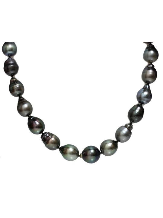 Collier Milo perle de tahiti baroque 9-12mm AA