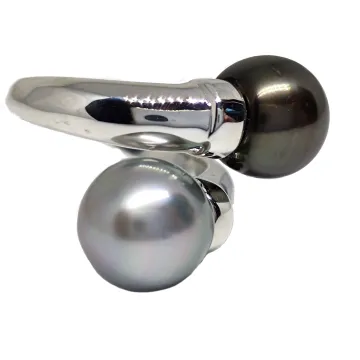 Bague Toi et Moi Moea Perles - 2