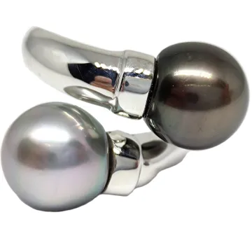 Bague Toi et Moi Moea Perles - 1