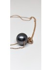 Collier or Myaa 12-13mm perles de tahiti Moea Perles - 4