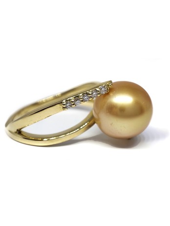 Bague Mah perle australie Moea Perles - 9