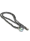 Collier diamants noir et perle de tahiti 10-11mm Moea Perles - 2
