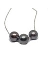 Collier Mia 3 perles de tahiti Moea Perles - 1