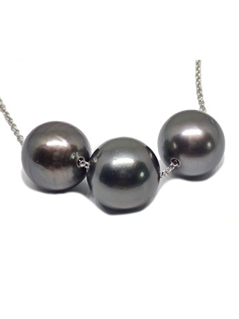 Collier Mia 3 perles de tahiti Moea Perles - 2