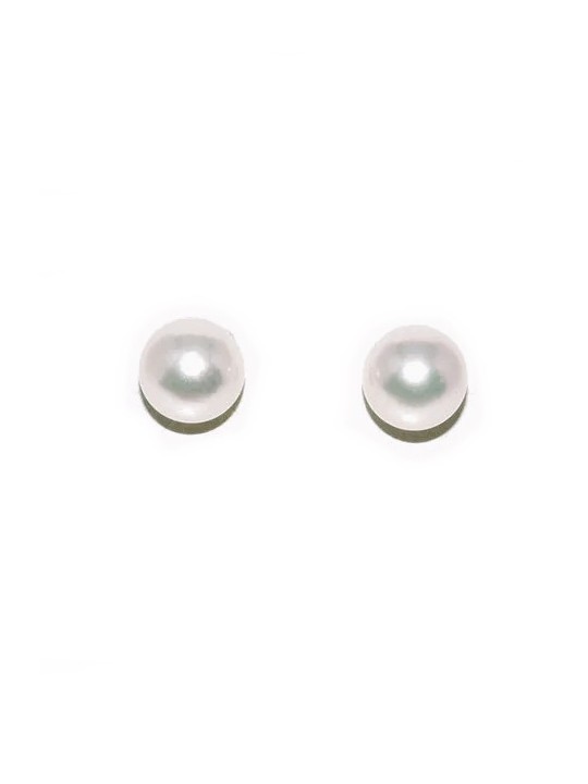 Boucles d'oreilles Avera perles Akoya rondes qualité AAA 5-9mm