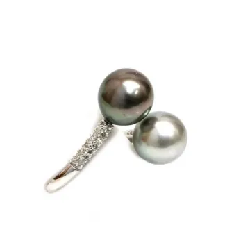 Bague duo Moorea Moea Perles - 1