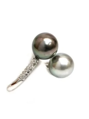 Bague duo Moorea Moea Perles - 1